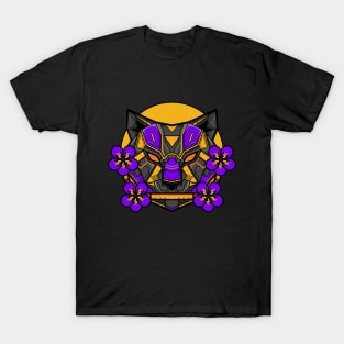 Mecha Violet Cat T-Shirt